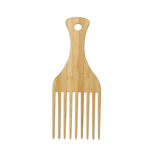 Peigne Afro en Bambou Naturel