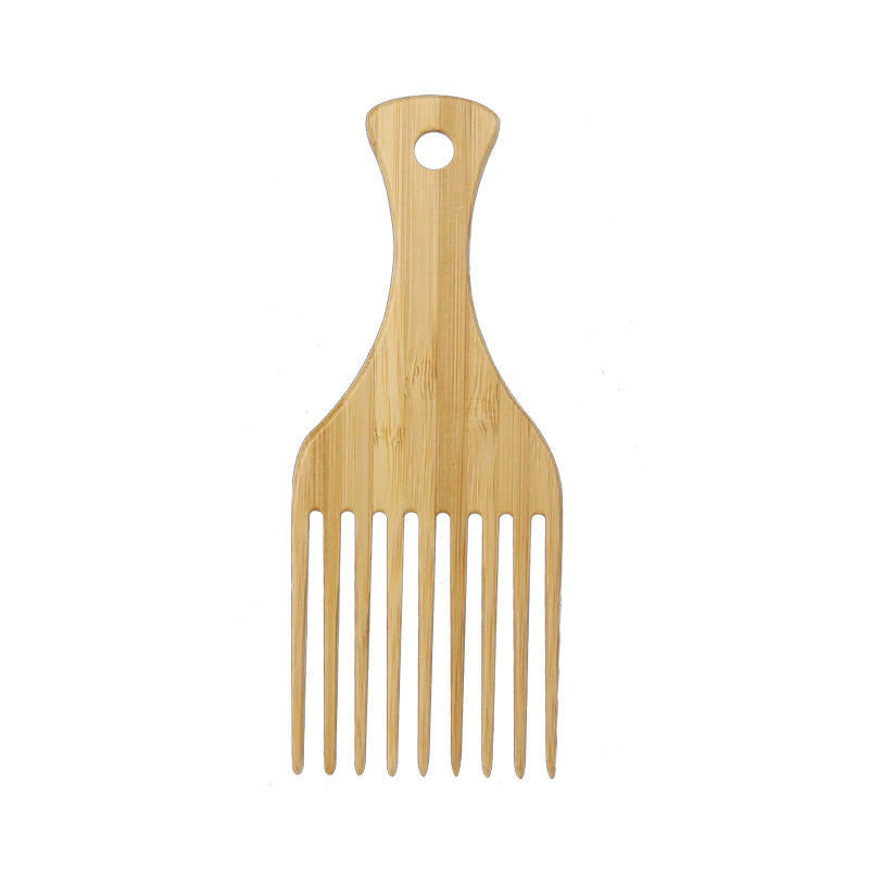 Peigne Afro en Bambou Naturel